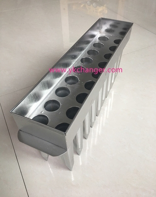 Ice cream kulfi candy moulds ice lolly moulds set stainless steel 2x9 18cavities 76ml with stick extractor high quality