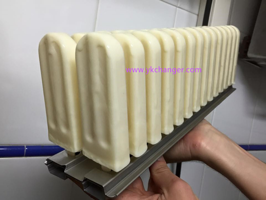 Stainless steel ice popsicle molds for freeze tank ice cream make machine high quality with stick extractor