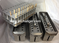 Ice cream forms stainless steel 304 popsicle maker molds set box stick extractor aligner