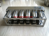manual ice lolly mould set ice creammolds popsicle molds tray basket stainless steel