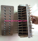 Ice cream molds stainless steel ice forming mould 2x11 22cavities 90ml megamix