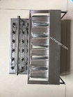 Stainless steel popsicle molds ice cream molds italian type gelato molds stick house 4x6 24 sticks with stick holder