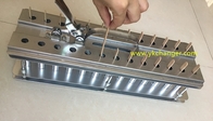 Finamac Stick aligner for paletas ice cream molds 2x13 26tubes plain helix type full aluminum food grade high quality