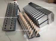 Frozen ice pop molds ice cream molds 2x13 26molds 123ml mexicana paletas with helix stick holder and aligner