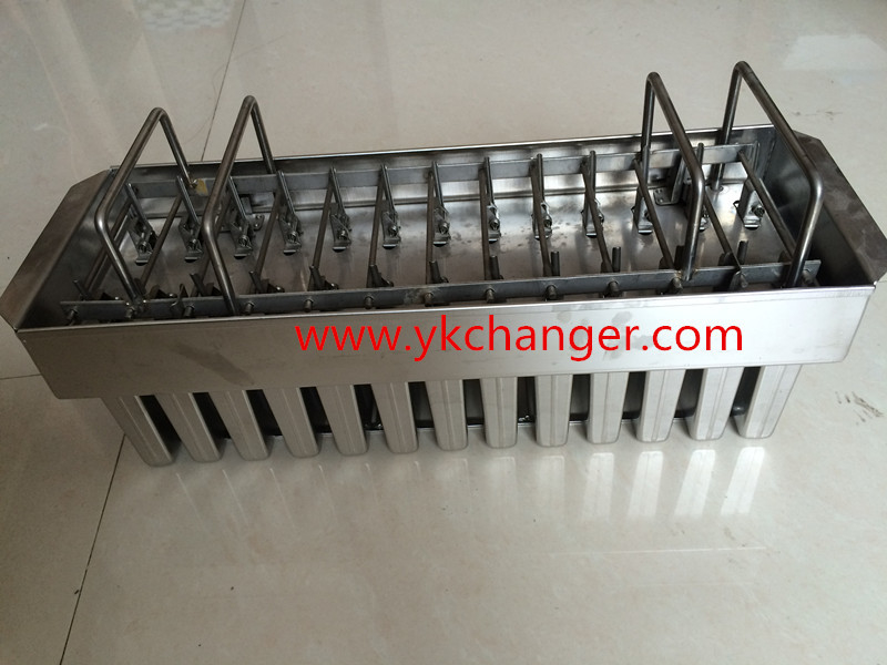 Freeze ice pop mold stainless steel frozen pop maker mold commercial manual type