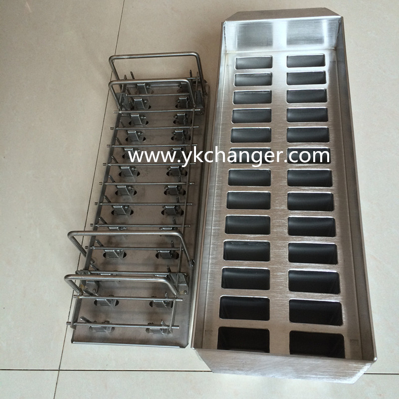 Ice cream freeze mold stainless steel frozen ice mold commercial manual type