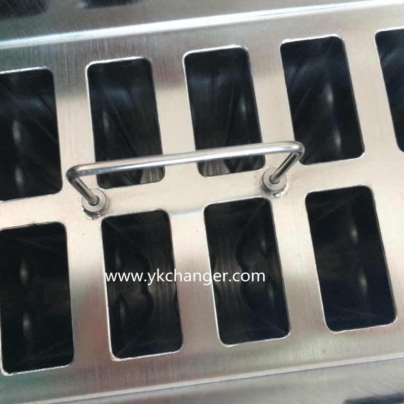 Frozen ice lolly mold stainless ice pop mold with extractor high quality