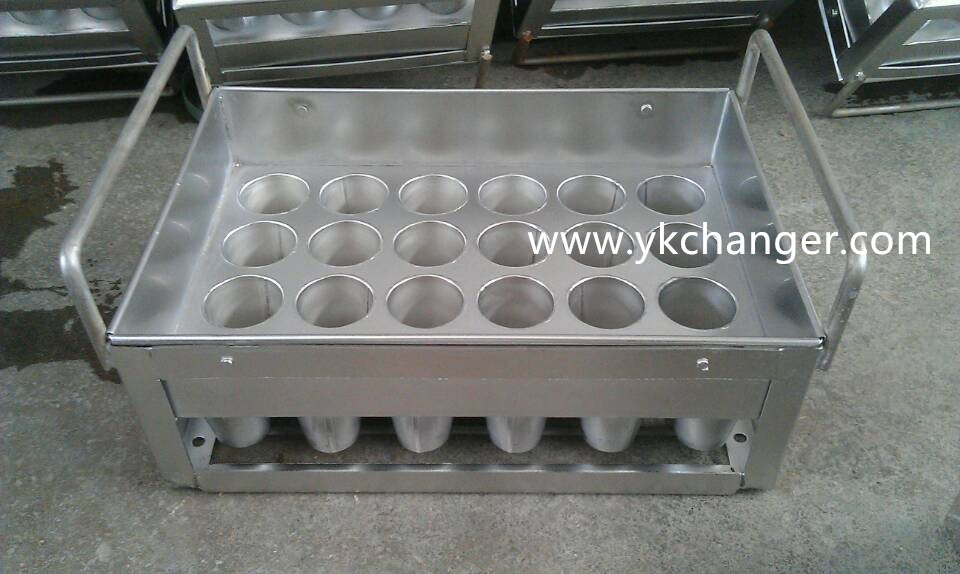 Kulfi ice lolly moulds ice cream moulds basket stainless steel 4x6 indian type manual mold