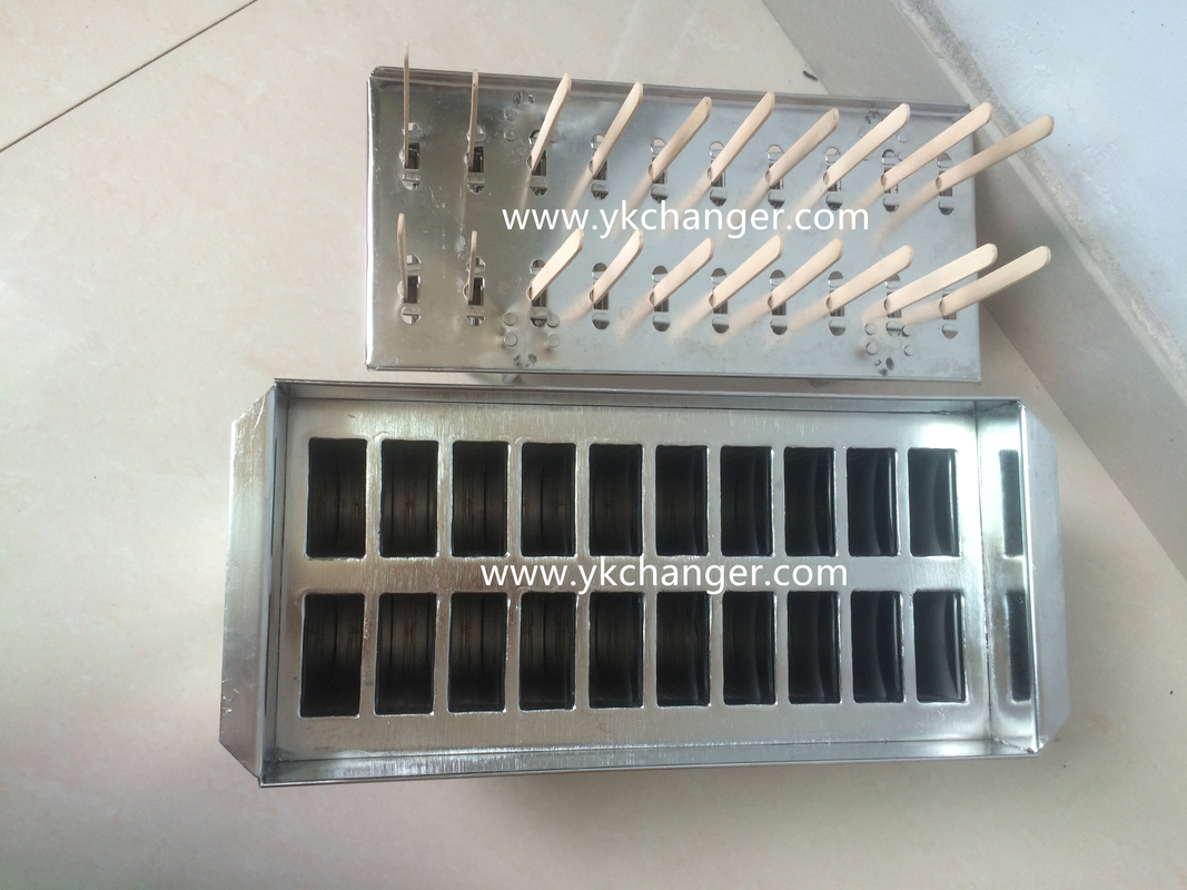 Stainless steel frozen pop molds tray freezer use only 5 different size for you to select