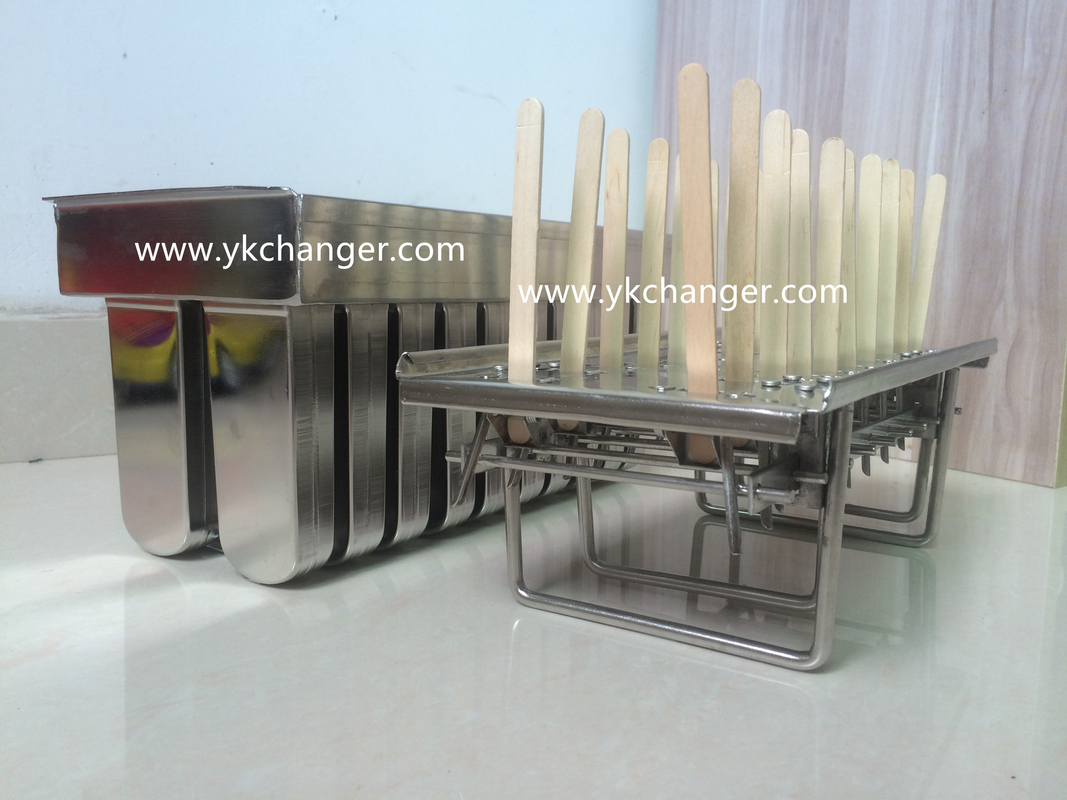 Stainless steel moulds ice lolly freezer use only 5 different size for you to select
