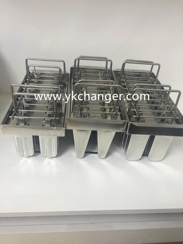 Stainless steel frozen pop molds tray freezer use only 5 different size for you to select