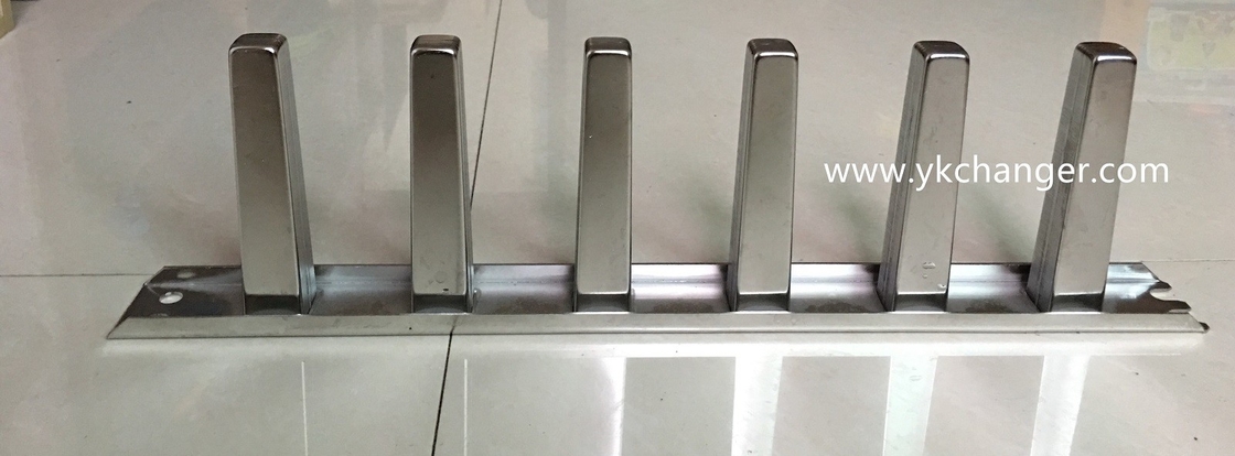 Ice cream ice lolly mould strips for vitaline machine 6molds stainless steel 304 316 industrial use high quality