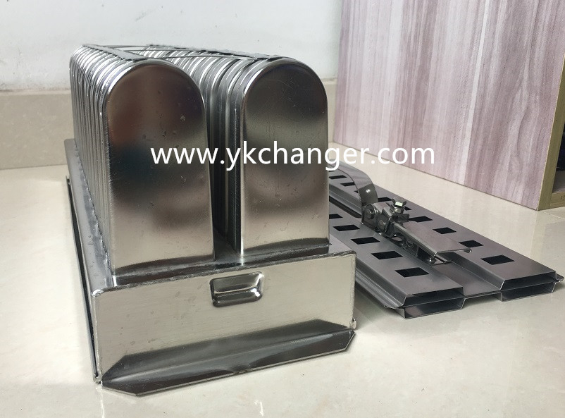 Stainless steel ice cream molds commercial use 2x13 108ml 26sticks with extractor high quality