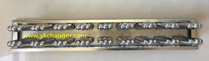 Customized ice cream machine molds set stainless steel ice lolly moulds tray 18cavities top quality