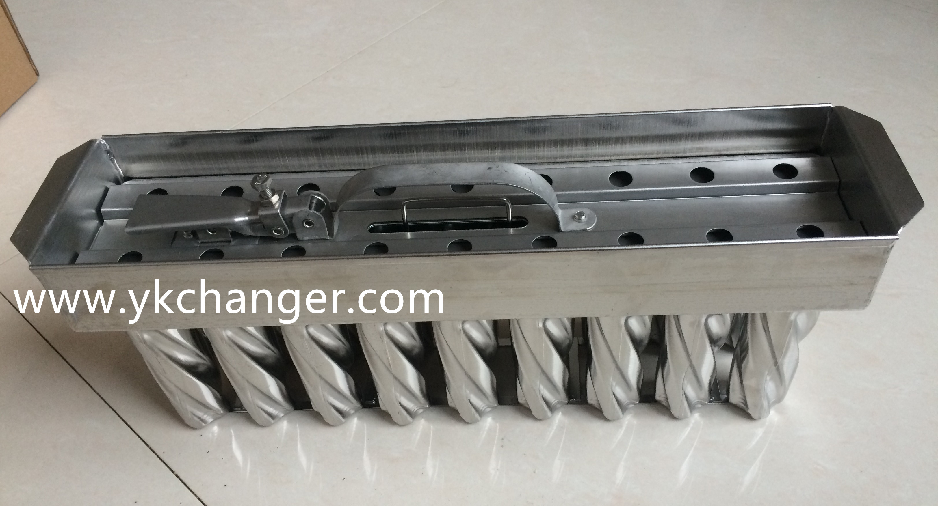 Stainless Steel Ice Lolly Frozen Mould Manual Use Glycol Brine