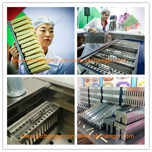 Commercial popsicle freezer machine ice cream maker machine including 4sets ice cream molds stick holder high quality