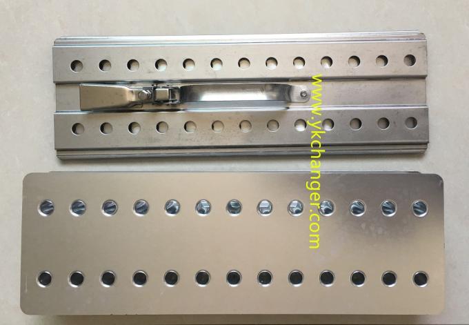 Finamac Stick aligner for paletas ice cream molds 2x13 26tubes plain helix type full aluminum food grade high quality