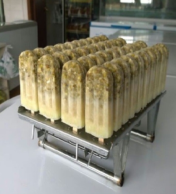 Buy Manual ice cream mould set stainless steel with stick holder extractor commercial use online manufacture