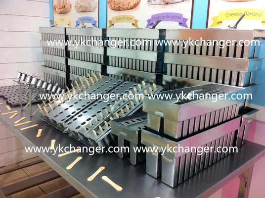 Buy Stainless steel popsicle mold frozen pop mold Mexicana paletas formas heliex extractor online manufacture