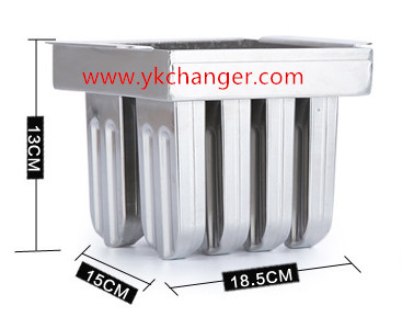 Buy Ice pop molds DIY home use stainless steel food grade high quality 8cavities stick holder online manufacture