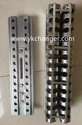 Buy Ice pop molds stainless steel popsicle molds 2X14 28mold 63ml brida ataforma type with plain stick holder online manufacture