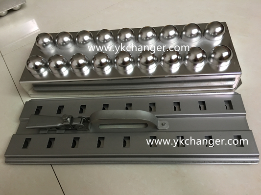 Buy Ice cream shape mold customized stainless ice lolly mould  2x9 23ml bombom ataforma type with stick holder high quality online manufacture