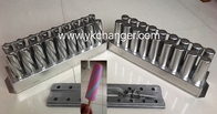 Stainless steel popsicle molds lolata stampe 2x9 95ml drill and 117ml lolly bar ituzinho with stick extractor