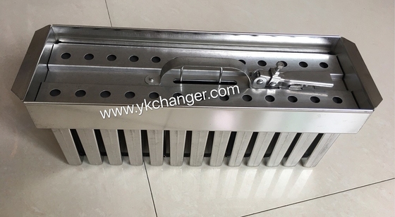 Buy Ice pop molds ice cream paletas formas stainless steel 304 316 with plain stick extractor stick aligner 85USD hot sale online manufacture