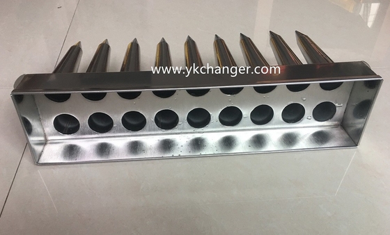 Buy Stainless steel ice lolly kulfi moulds ice cream moulds 2x9 18cavities 76ml with stick extractor high quality online manufacture