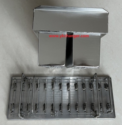 Buy Customized square ice cream stick paleta molds stainless steel popsicle molds ice frozen molds with stick holder online manufacture