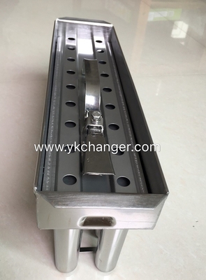 Buy Stick ice lolly popsicle moulds stainless steel 2x9 18cavities 35 to 100ml with stick holder plasma robot welding online manufacture