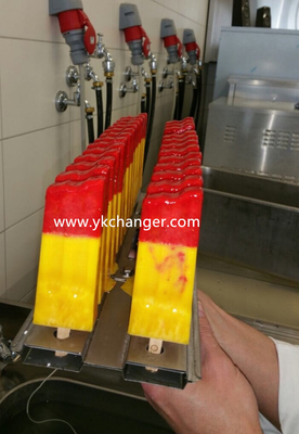 Buy Customized ice lolly molds stainless steel ice cream molds 2x13 26cavities 94ml including stick extractor commercial use online manufacture