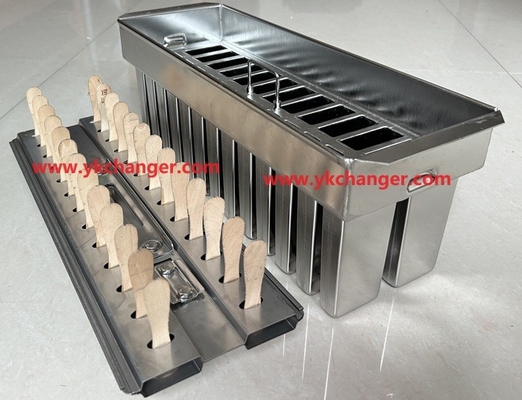 Buy Stainless steel ice cream paletas molds mich mexican with universal stick extractor ataforma type online manufacture
