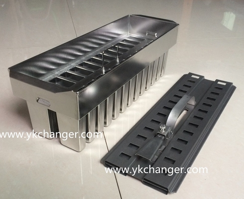 Buy Stainless steel ice lolly moulds factory material food grade 2x13 26pieces Mexican paletas high quality ataforma type online manufacture