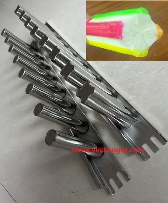 Buy A+B ice cream molds stainless steel AB stick ice cream molds A and B ice cream moulds 8cavities industrial use online manufacture