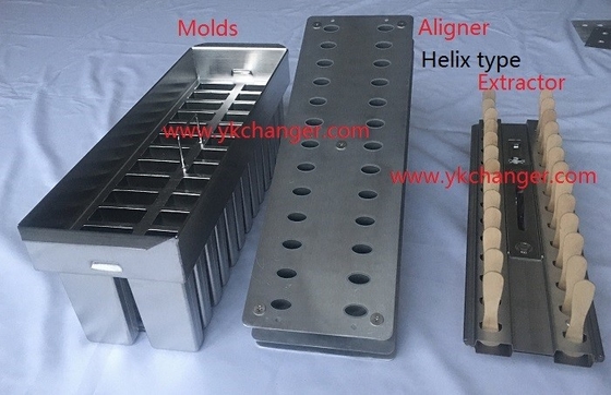 Buy Mexican paletas ice cream molds stainless steel paleta ice cream molds commercial use 26cavities with stick extractor online manufacture