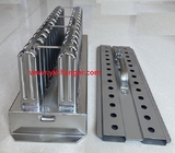 Ataforma type stainless steel ice cream molds ice pop molds ice lolly moulds with stick extractor