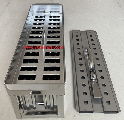Buy Customized stainless steel ice cream moulds popsicle ice moulds with stick holders online manufacture