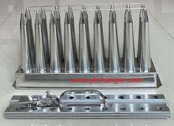 Stainless steel ice cream kulfi moulds ice lolly kulfi moulds candy kulfi moulds 2X9 18cavities with stick extractor