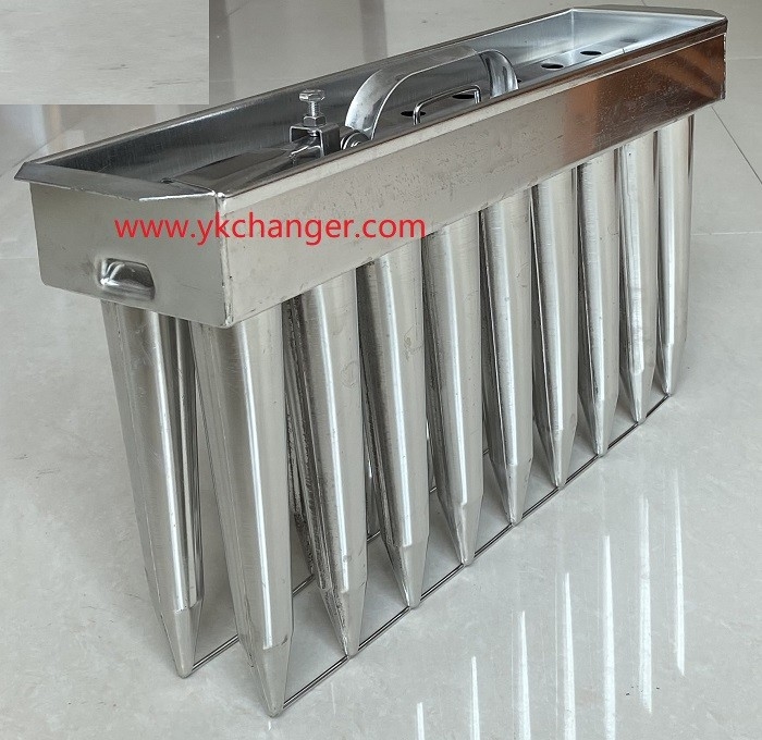 Stainless steel ice cream kulfi moulds ice lolly kulfi moulds candy kulfi moulds 2X9 18cavities with stick extractor