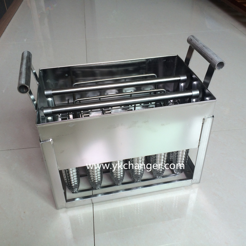 Italian 24pcs stainless steel ice lolly mould frozen ice cream mould popsicle mold basket