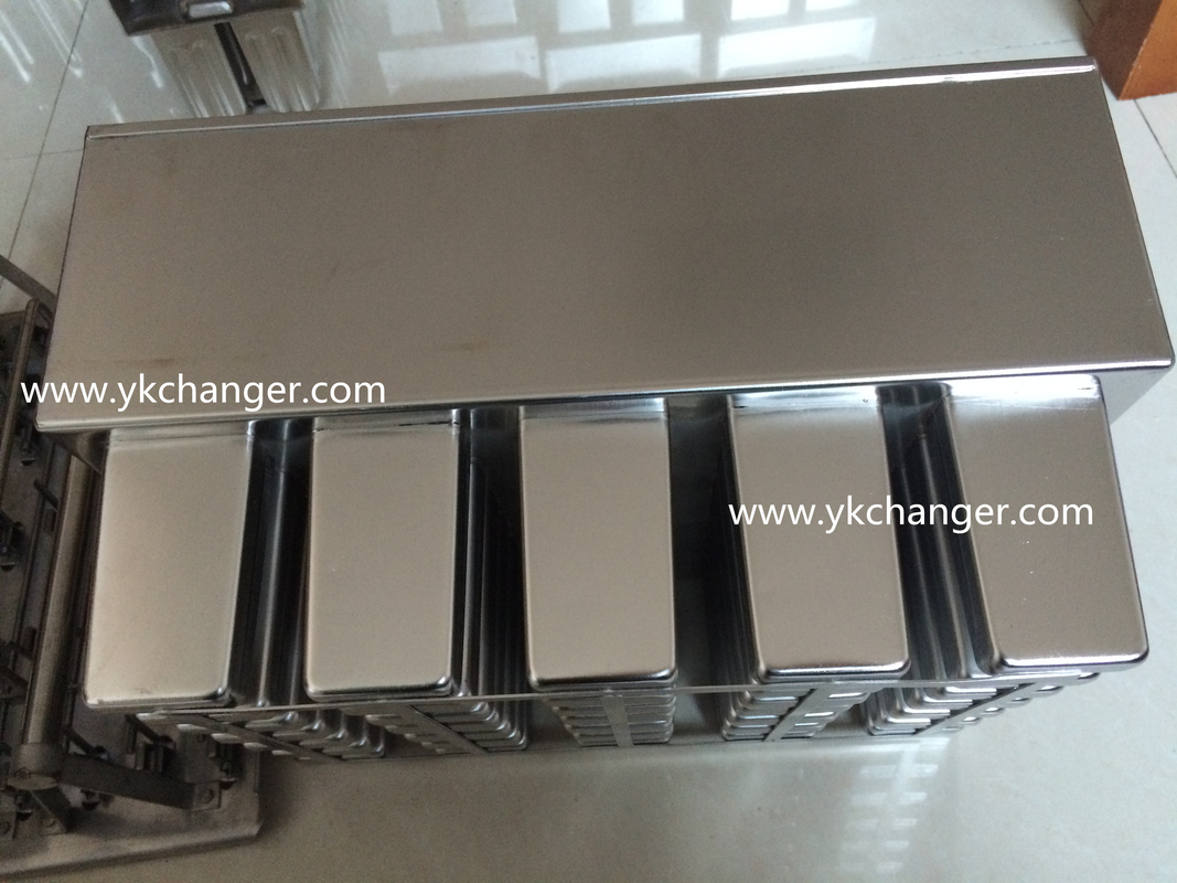 4oz Hollanda Tipo Paleta Tray Mould for Popsicle High quality paletas mold box stainless