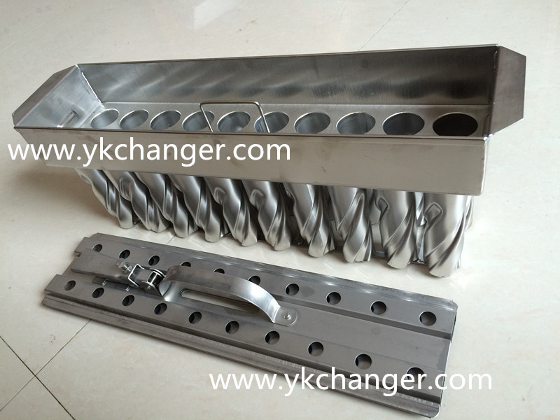 Commercial ice lolly mold stainless ice pop mold with extractor high quality