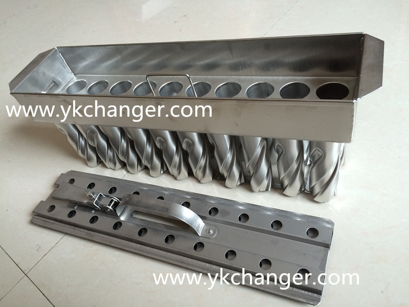 stainless ice lolly mold lolly machine mold frozen pop mold drill spiral mold