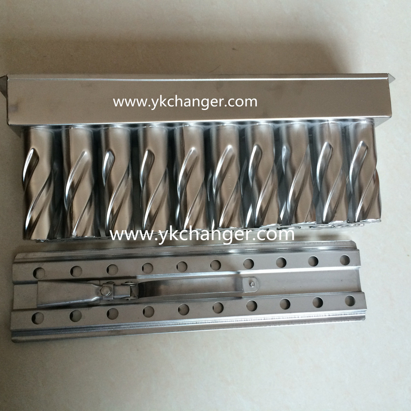 Steel ice cream mold stainless ice lolly mold high quality with stick holder commercial