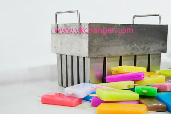 Ice cream molds ice pop molds commercial use manual type with stick extractor