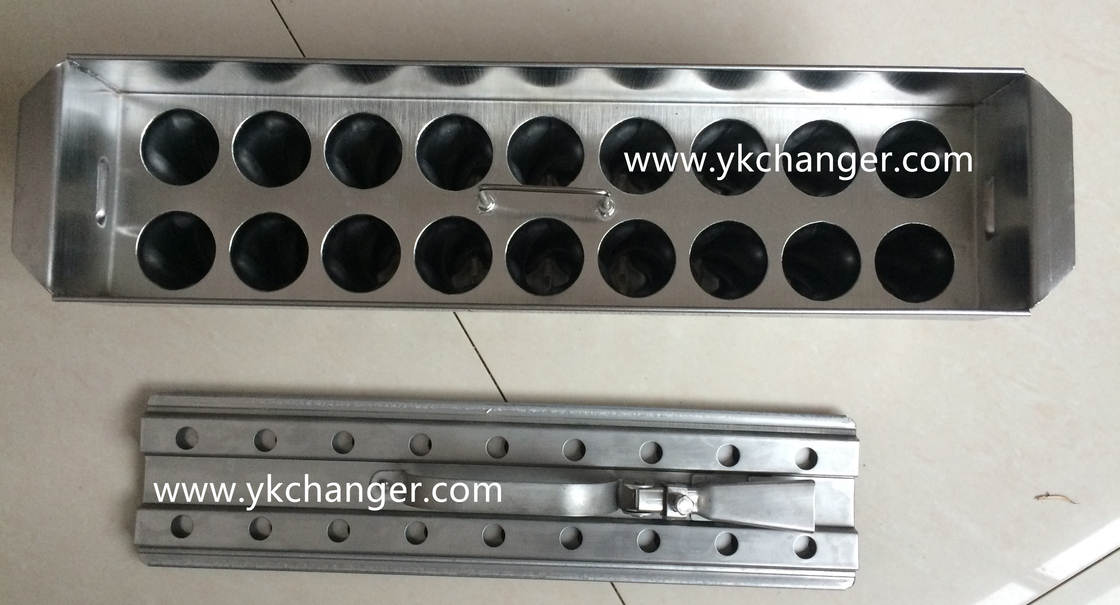 Stainless steel ice pop mould drill spiral shape ice frozen mould ice lolly mould