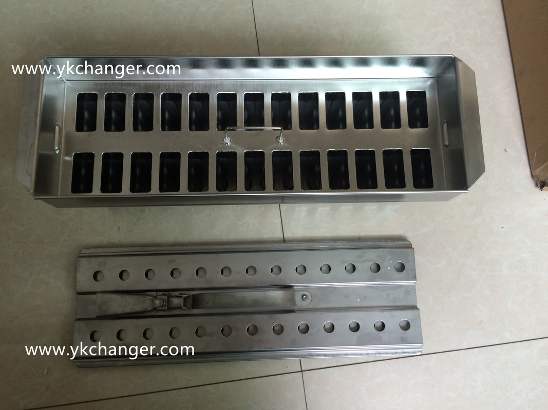 Ice cream maker molds stainless steel molds for poles channel glycol freezer or brine tank