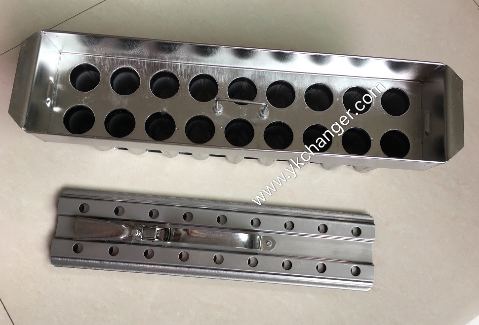 Stick ice moulds stainless steel popsicle molds 2x9 18cavities 35 to 100ml with stick holder plasma robot welding