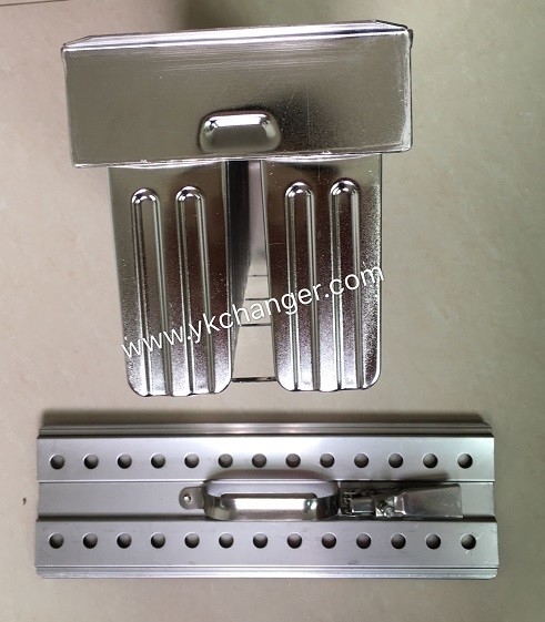 Stainless steel ice cream moulds popsicle molds 2X13 106ml robotic welding high quality with stick holder commercial use